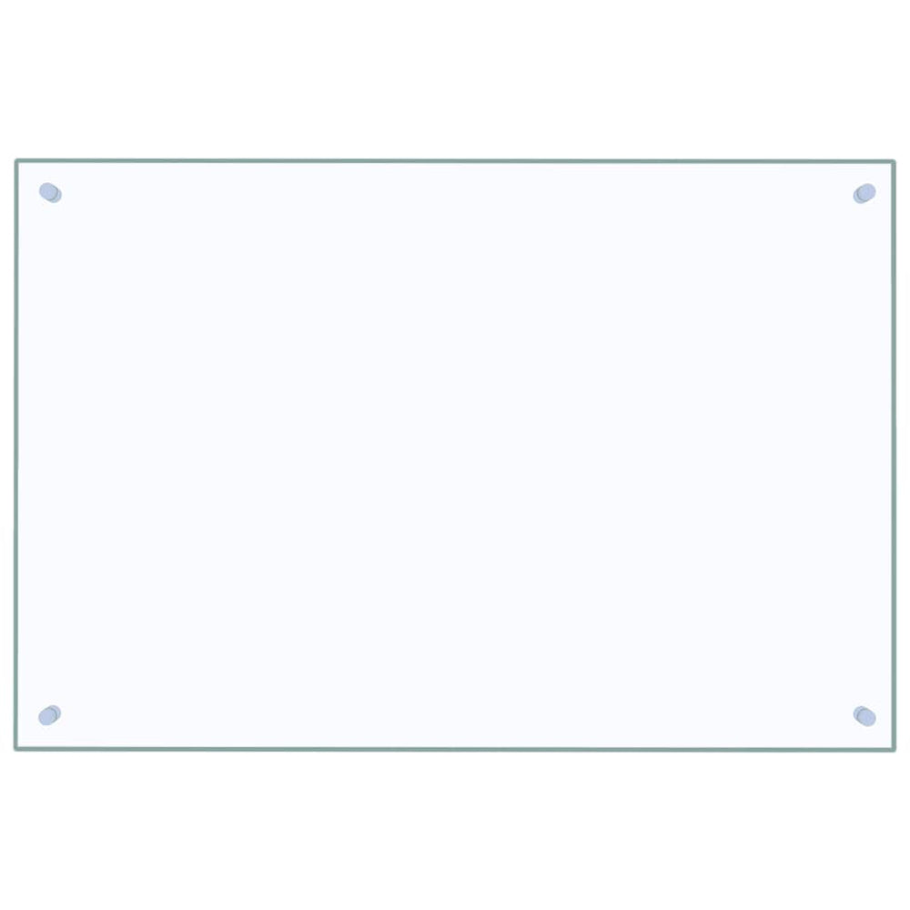 Küchenrückwand Transparent 90×60 cm Hartglas