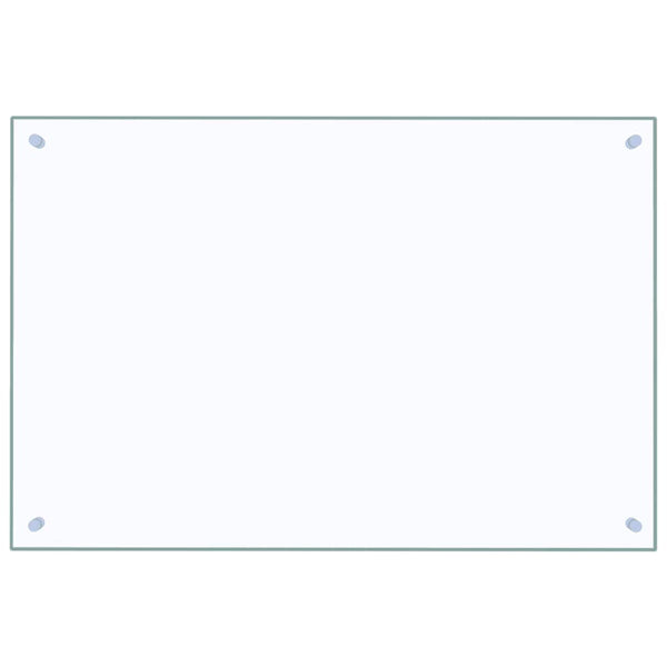 Küchenrückwand Transparent 90×60 cm Hartglas