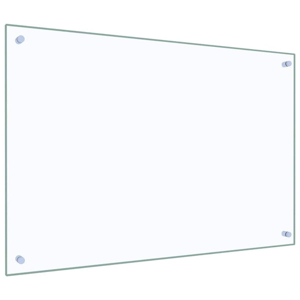 Küchenrückwand Transparent 90×60 cm Hartglas