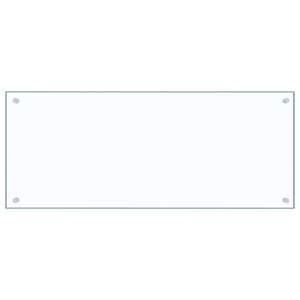 Küchenrückwand Transparent 100×40 cm Hartglas