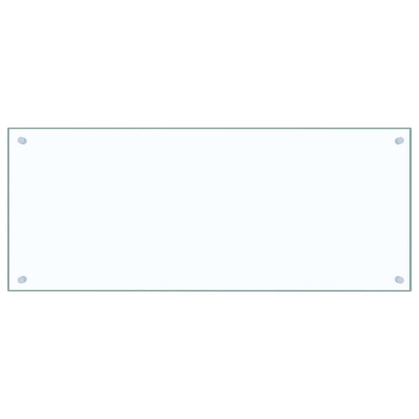 Küchenrückwand Transparent 100×40 cm Hartglas