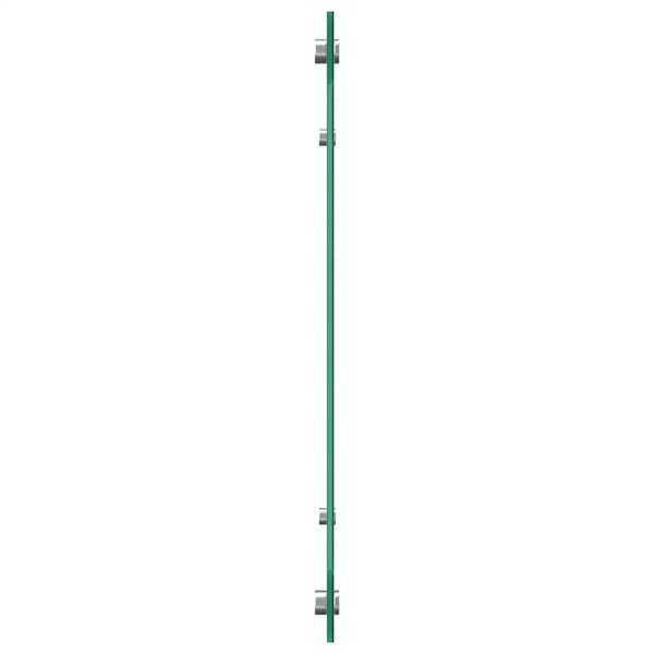 Küchenrückwand Transparent 100×40 cm Hartglas