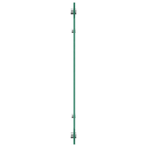 Küchenrückwand Transparent 100×50 cm Hartglas