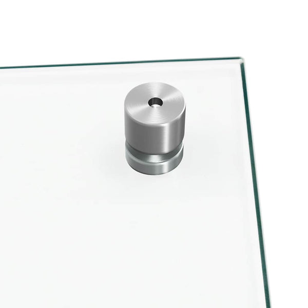 Küchenrückwand Transparent 100×50 cm Hartglas