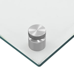 Küchenrückwand Transparent 100×50 cm Hartglas