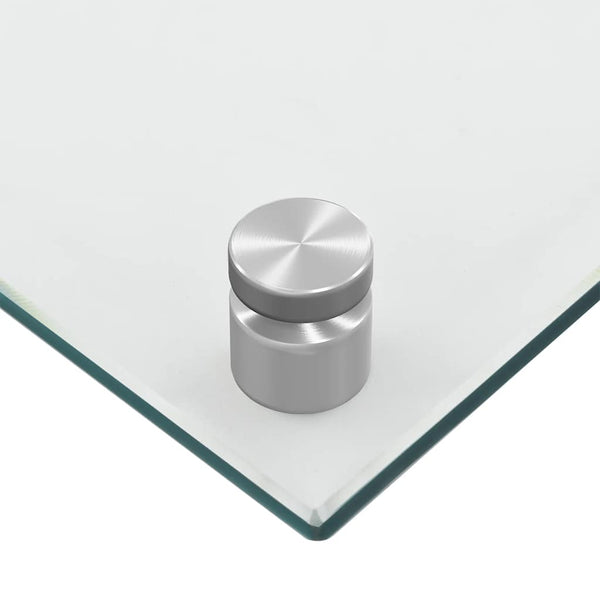 Küchenrückwand Transparent 100×50 cm Hartglas