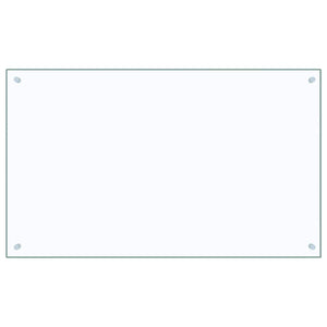 Küchenrückwand Transparent 100×60 cm Hartglas