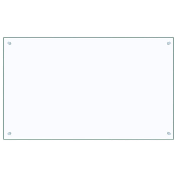 Küchenrückwand Transparent 100×60 cm Hartglas