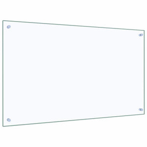 Küchenrückwand Transparent 100×60 cm Hartglas