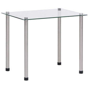 Satztische 3-tlg. Transparent Hartglas