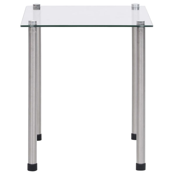 Satztische 3-tlg. Transparent Hartglas