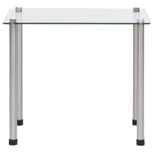 Satztische 3-tlg. Transparent Hartglas