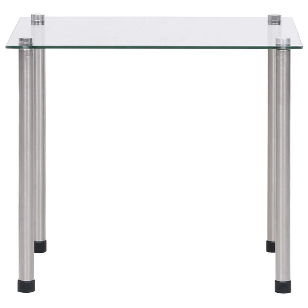Satztische 3-tlg. Transparent Hartglas