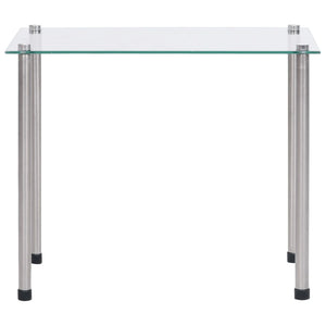 Satztische 3-tlg. Transparent Hartglas