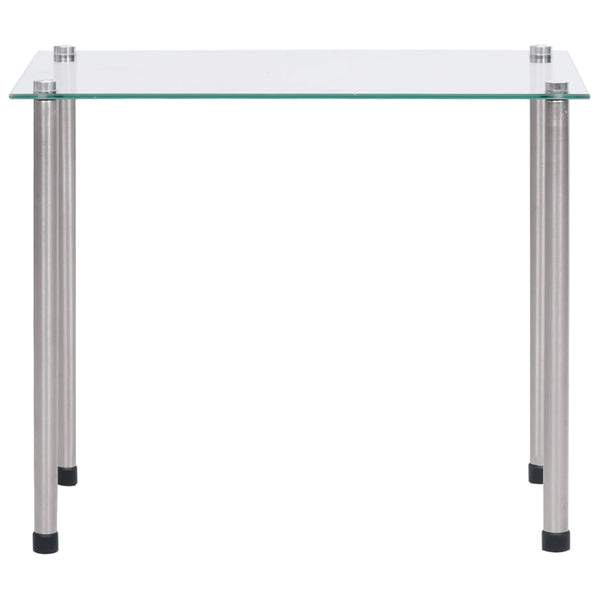 Satztische 3-tlg. Transparent Hartglas