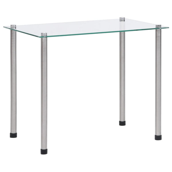 Satztische 3-tlg. Transparent Hartglas