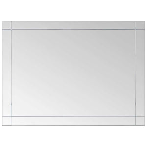 vidaXL Miroir mural 60x50 cm Verre