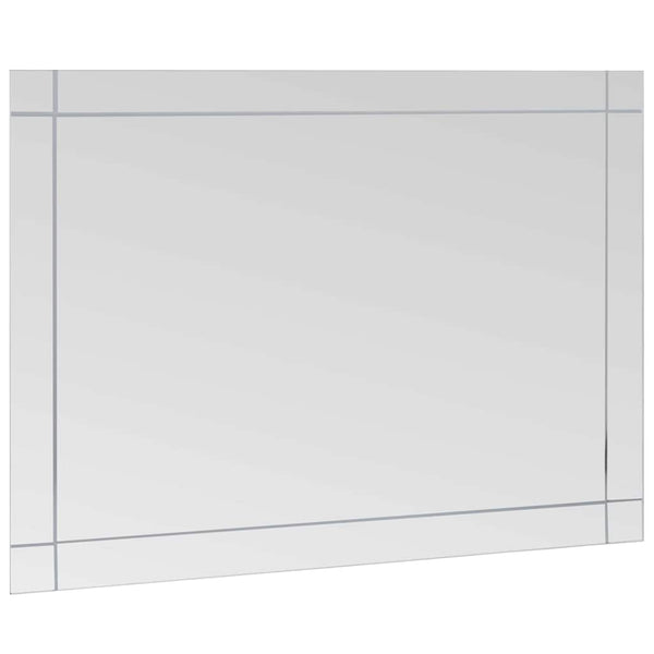vidaXL Miroir mural 60x50 cm Verre