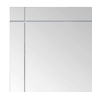vidaXL Miroir mural 60x50 cm Verre