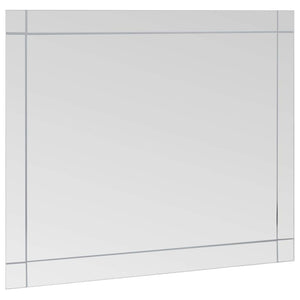 vidaXL Miroir mural 100x60 cm Verre