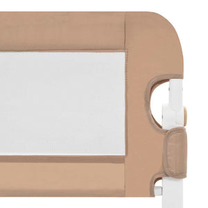 Kleinkind Bettschutzgitter Taupe 102 cm