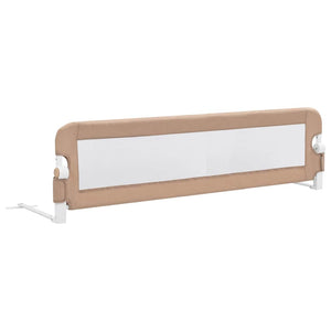 Kleinkind-Bettschutzgitter Taupe 150x42 cm Polyester