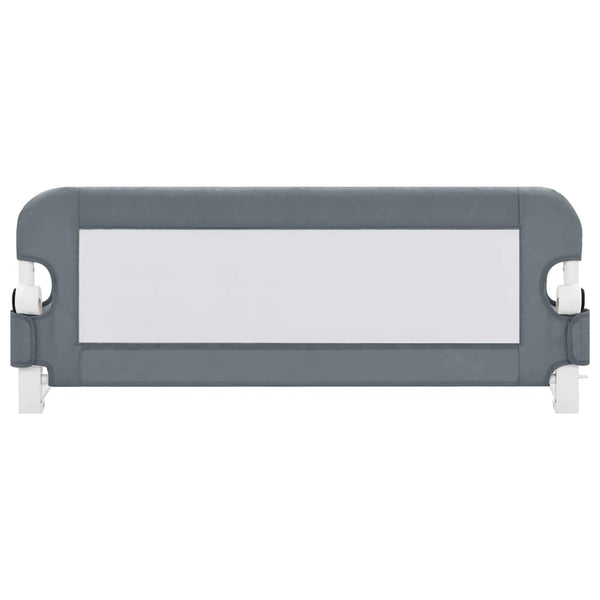 Graues Bettschutzgitter für Kleinkinder 102x42 cm