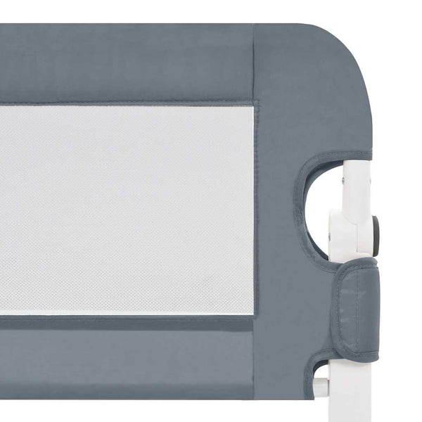 Graues Bettschutzgitter für Kleinkinder 102x42 cm