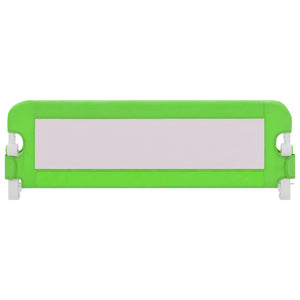 vidaXL Barrière de lit enfant Vert 120x42 cm Polyester