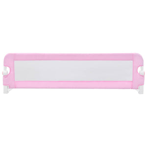 Kleinkind-Bettschutzgitter Rosa 120x42 cm Polyester