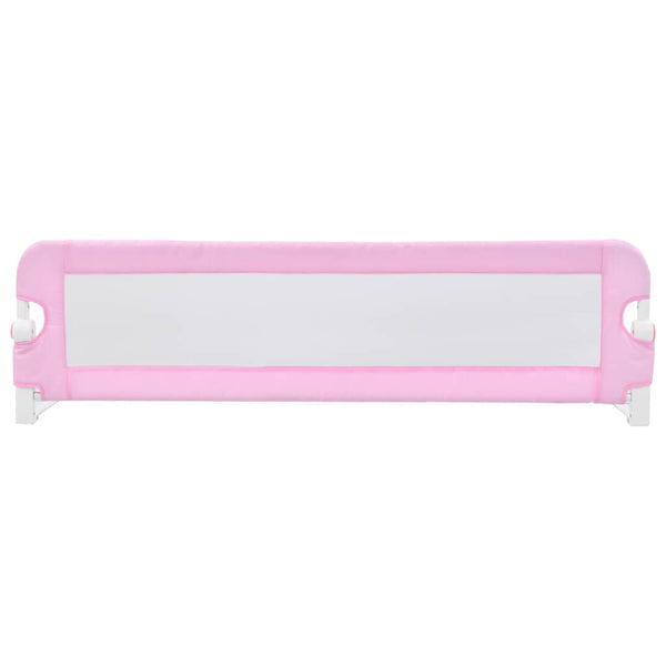 Kleinkind-Bettschutzgitter Rosa 120x42 cm Polyester