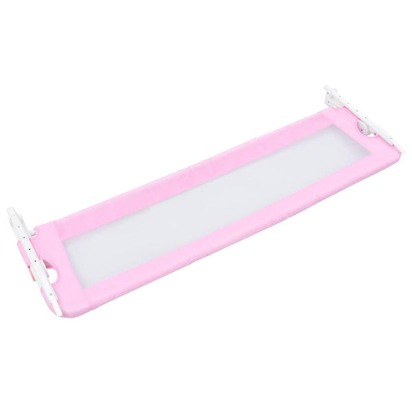 Kleinkind-Bettschutzgitter Rosa 120x42 cm Polyester