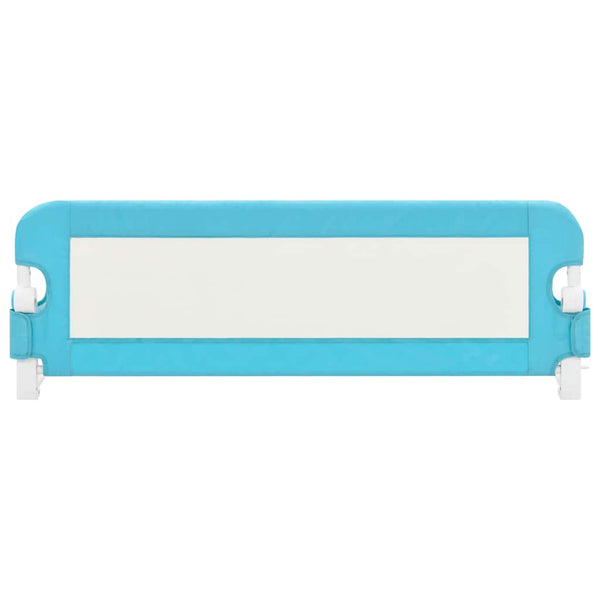 vidaXL Barrière de lit enfant Bleu 120x42 cm Polyester
