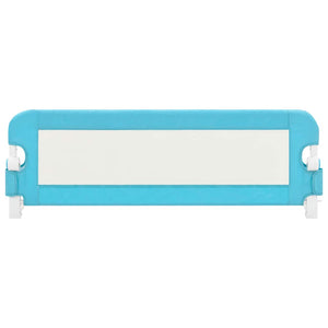 Kleinkind-Bettschutzgitter Blau 120x42 cm Polyester