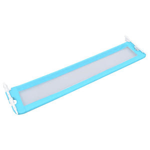vidaXL Barrière de lit enfant bleu 180x42 cm polyester