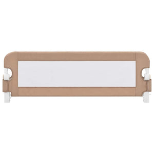 Kleinkind-Bettschutzgitter Taupe 120x42 cm Polyester