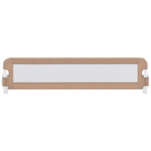 Kleinkind-Bettschutzgitter Taupe 180x42 cm Polyester
