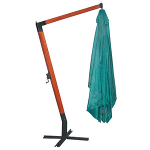 Grüner Ampelschirm Melia 300x400 cm