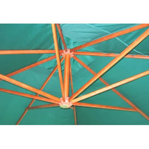 Grüner Ampelschirm Melia 300x400 cm
