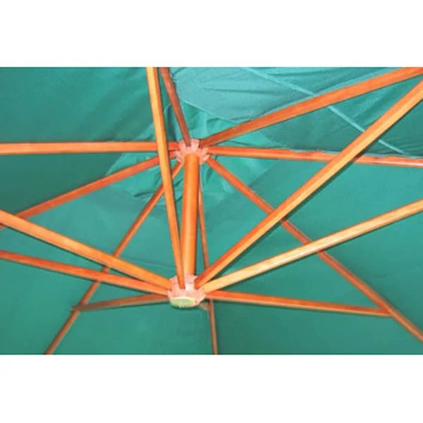 Grüner Ampelschirm Melia 300x400 cm