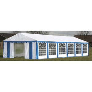 Ersatzdach Dachplane Seitenteile Festzelt Party Zelt 12 x 6m Blau&Weiß