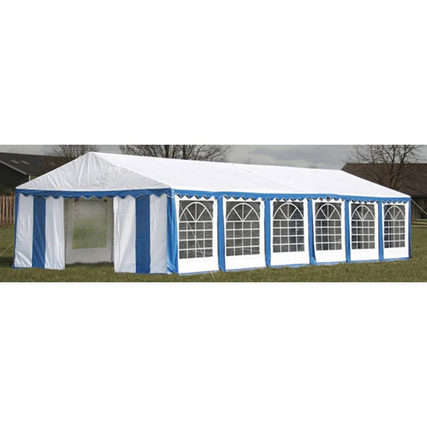 Ersatzdach Dachplane Seitenteile Festzelt Party Zelt 12 x 6m Blau&Weiß