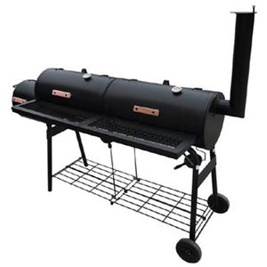 Barbecue Smoker Grill Nevada XL Schwarz