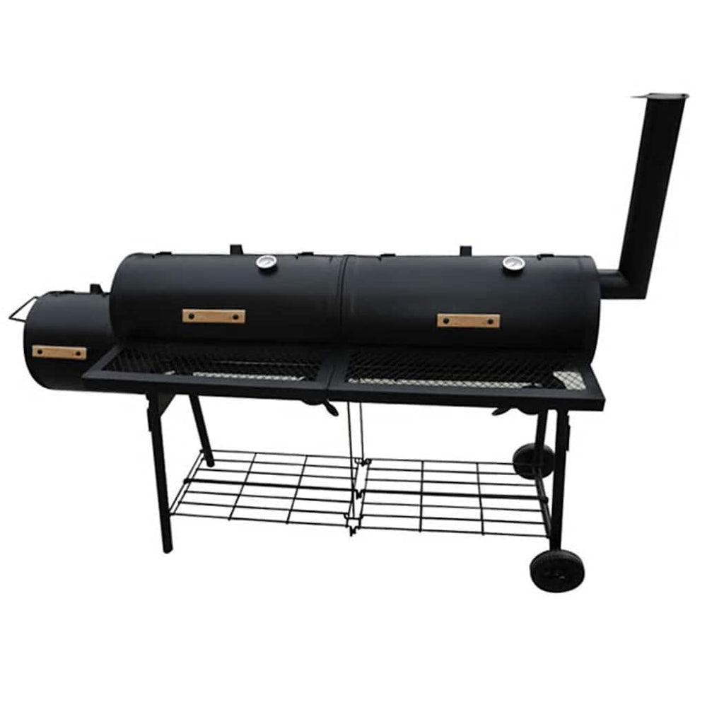 Barbecue Smoker Grill Nevada XL Schwarz