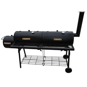 Barbecue Smoker Grill Nevada XL Schwarz
