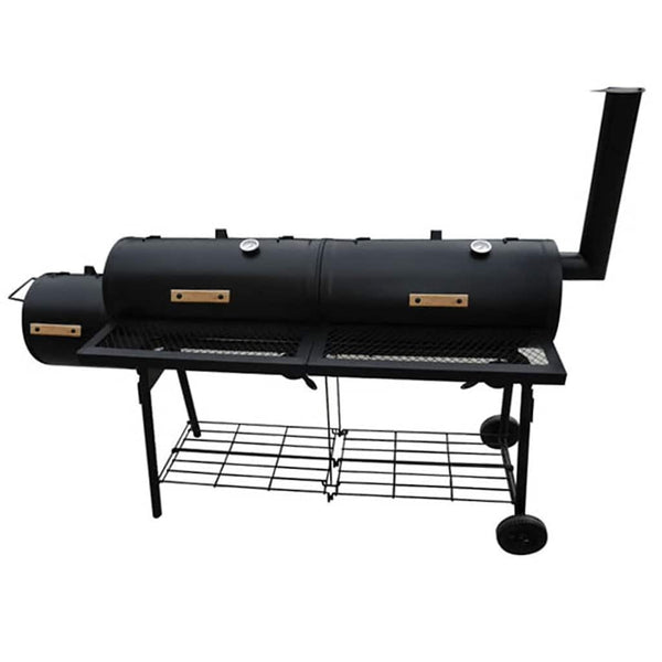 Barbecue Smoker Grill Nevada XL Schwarz