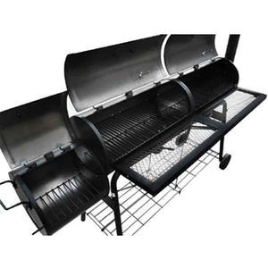 Barbecue Smoker Grill Nevada XL Schwarz