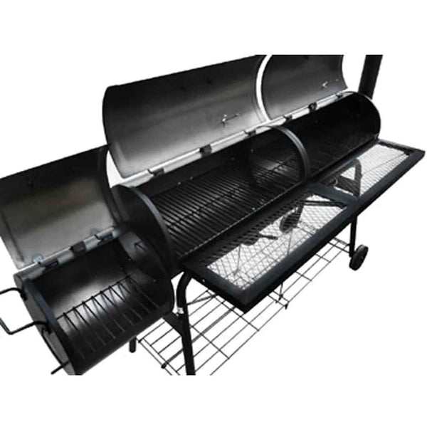 Barbecue Smoker Grill Nevada XL Schwarz