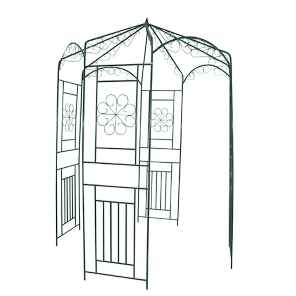 Rosenpavillon Dunkelgrün 250 cm