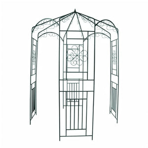 Rosenpavillon Dunkelgrün 250 cm